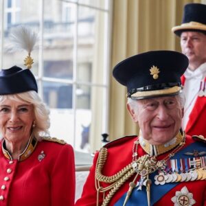 Queen Camilla King Charles Prince Harry UK Return