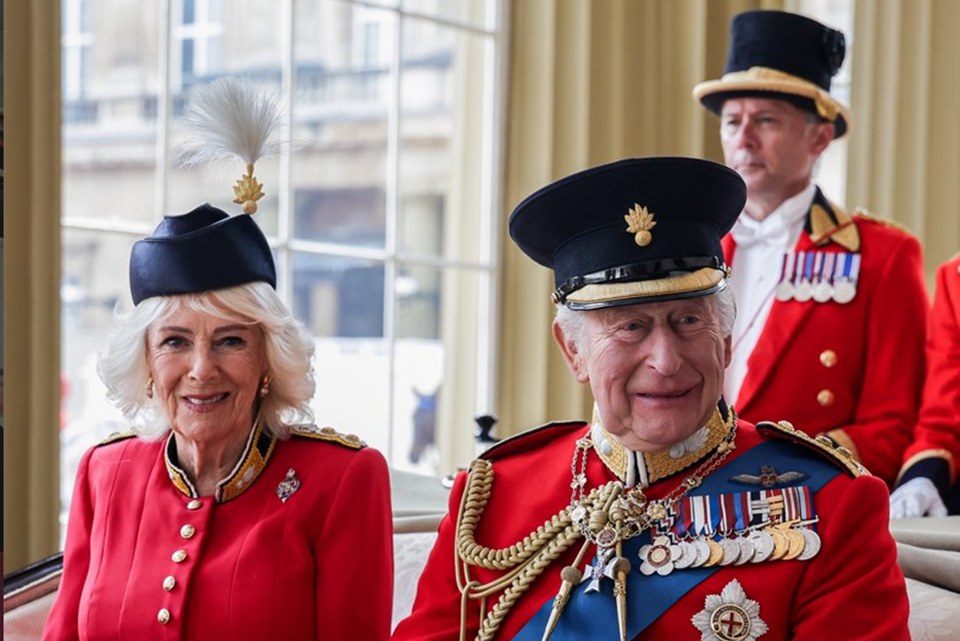 Queen Camilla King Charles Prince Harry UK Return