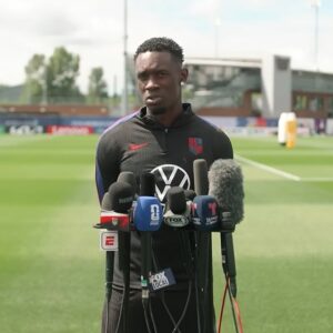 Folarin Balogun Donald Trump Red Card FIFA World Cup